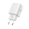 Tech-Protect NCA20 USB-A, USB-C seinälaturi PD 20W / QC3.0, valkoinen