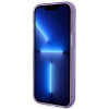 Guess GUHCP14SHGCOU Läpinäkyvä hardcase Apple iPhone 14 / 15 / 13 6.1 inch -puhelimelle, violetti
