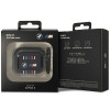BMW BMA322SWTK Multiple Colored Lines -suojakotelo Apple AirPods 3 -kuulokkeille, musta