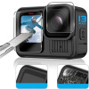 Tech-Protect Glass Fit+ karkaistu lasi GoPro Hero 13 -kameraan (2 kpl), kirkas