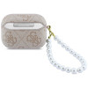 Guess 4G Pearl Strap -kotelo Apple AirPods Pro 3 -kuulokkeille, pinkki