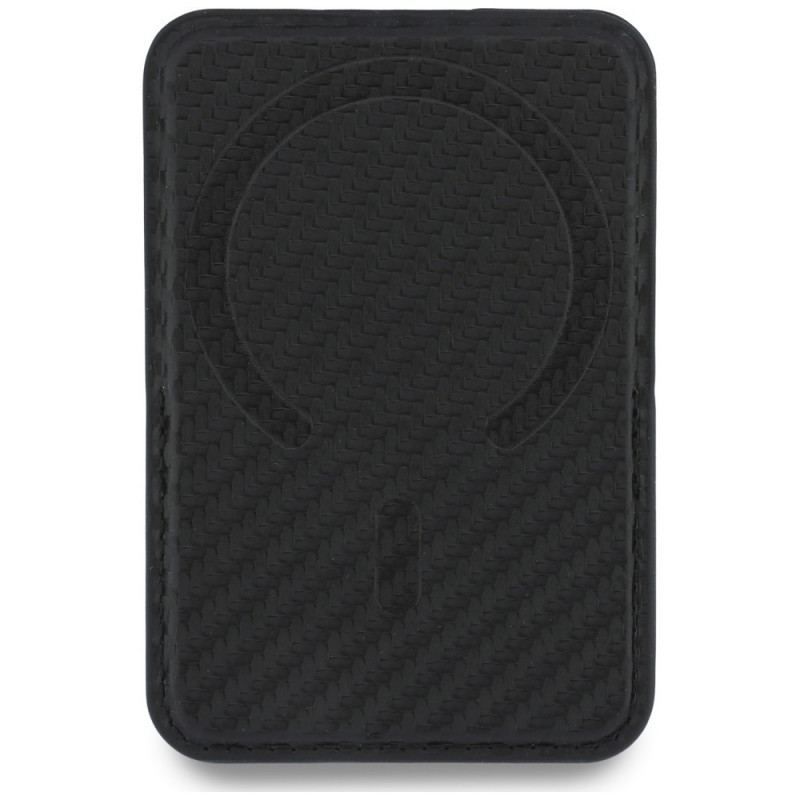 BMW M Carbon Metal Logos MagSafe -lompakko, musta