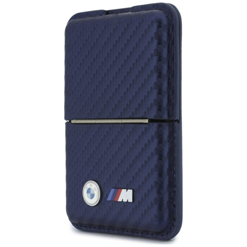 BMW M Carbon Metal Logos MagSafe -lompakko, laivastonsininen