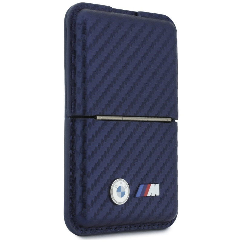 BMW M Carbon Metal Logos MagSafe -lompakko, laivastonsininen