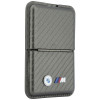 BMW M Carbon Metal Logos MagSafe -lompakko, antrasiitti