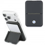 BMW Carbon Metal Logos MagSafe -lompakko, antrasiitti