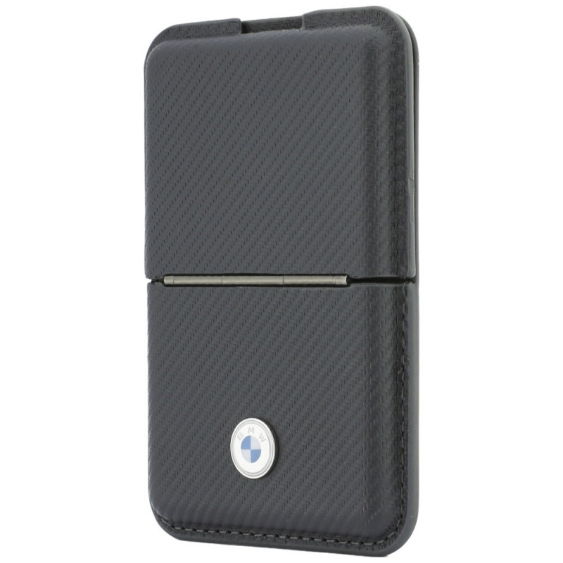 BMW Carbon Metal Logos MagSafe -lompakko, antrasiitti