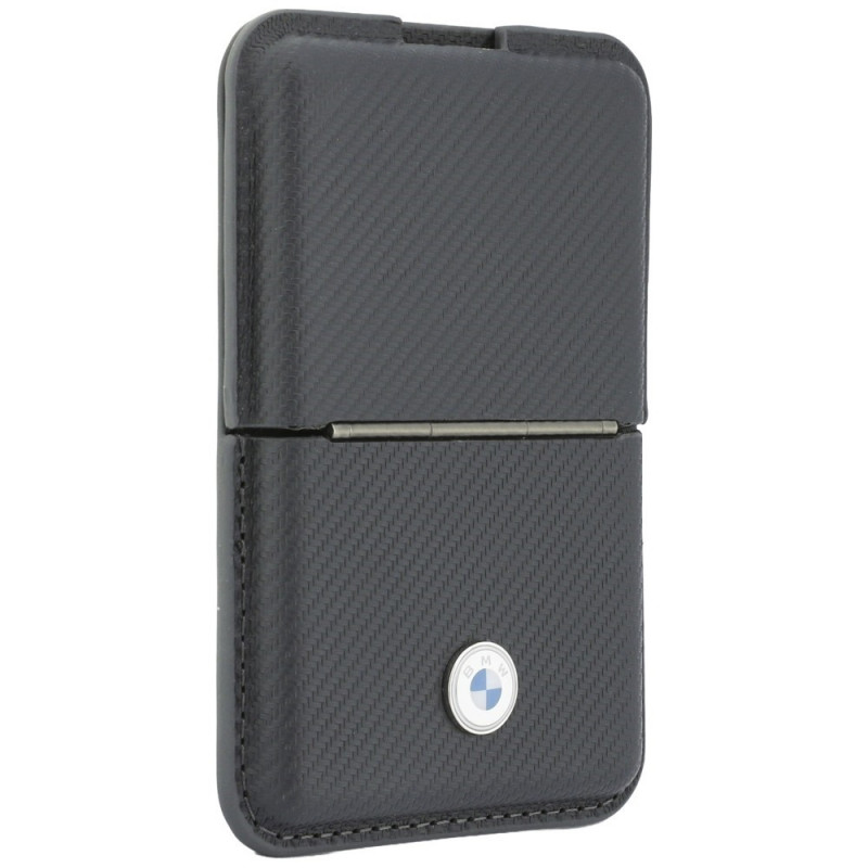 BMW Carbon Metal Logos MagSafe -lompakko, antrasiitti