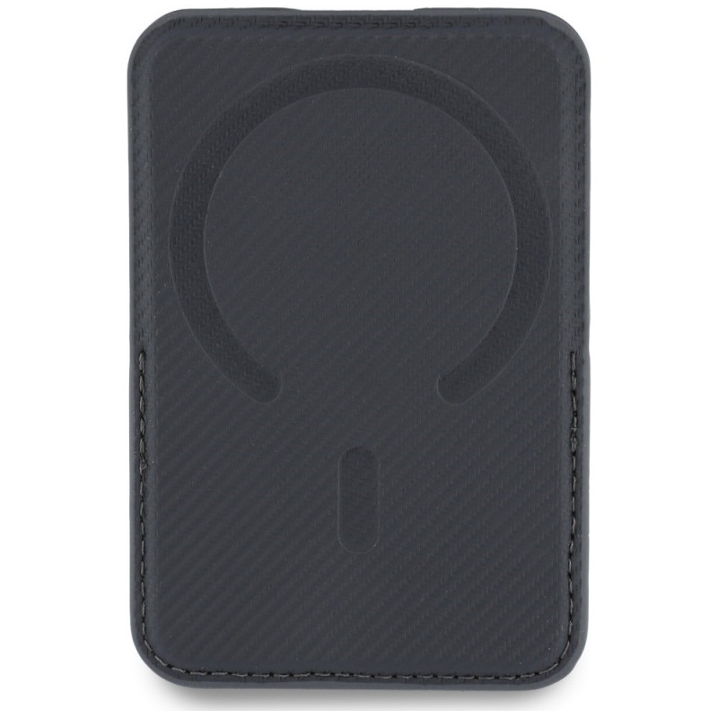 BMW Carbon Metal Logos MagSafe -lompakko, antrasiitti