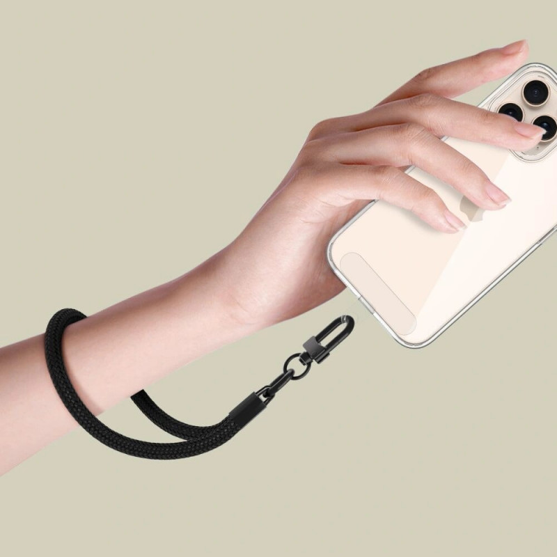 Tech-Protect C3S Rope Wrist Strap, musta/musta