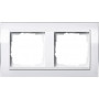 Gira Event Clear Frame 2-Gang 0212723, valkoinen