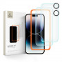 Tech-Protect Supreme Set karkaistu lasi Apple iPhone 16:lle, kirkas (3 kpl)
