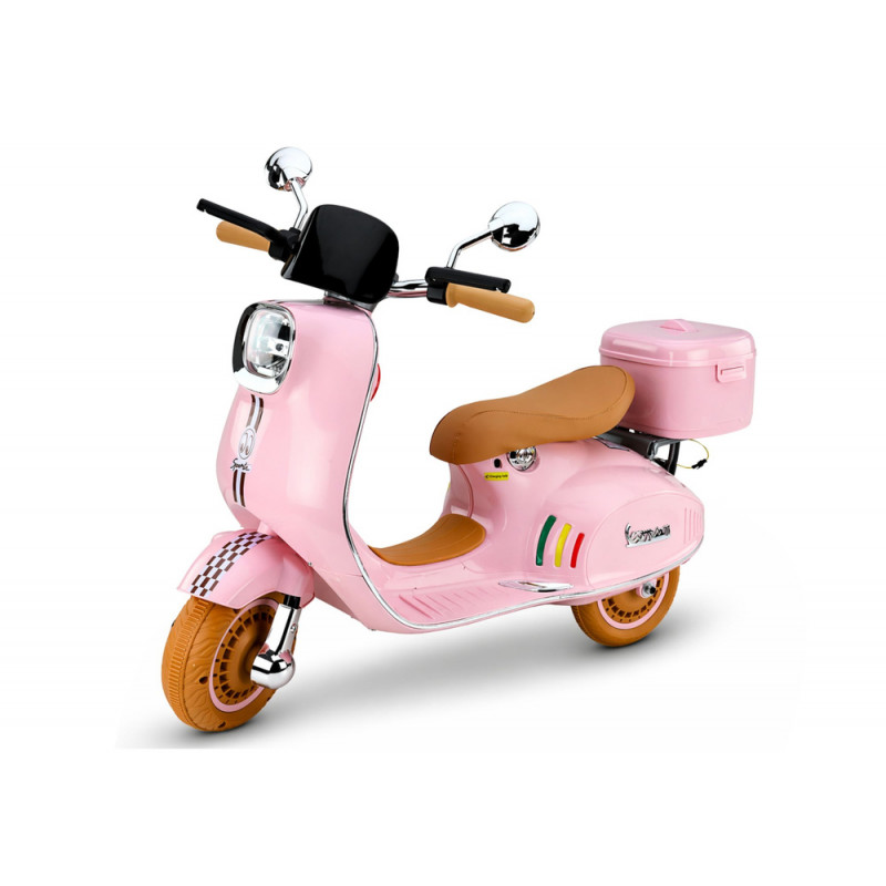 Lean Cars XW-05 akkuskootteri, 35 W, pinkki