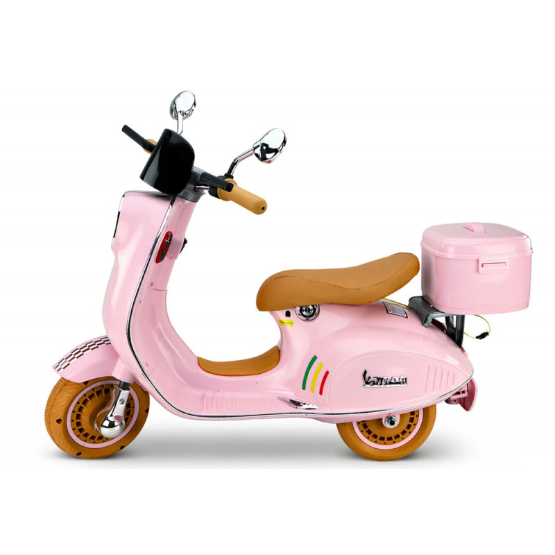 Lean Cars XW-05 akkuskootteri, 35 W, pinkki