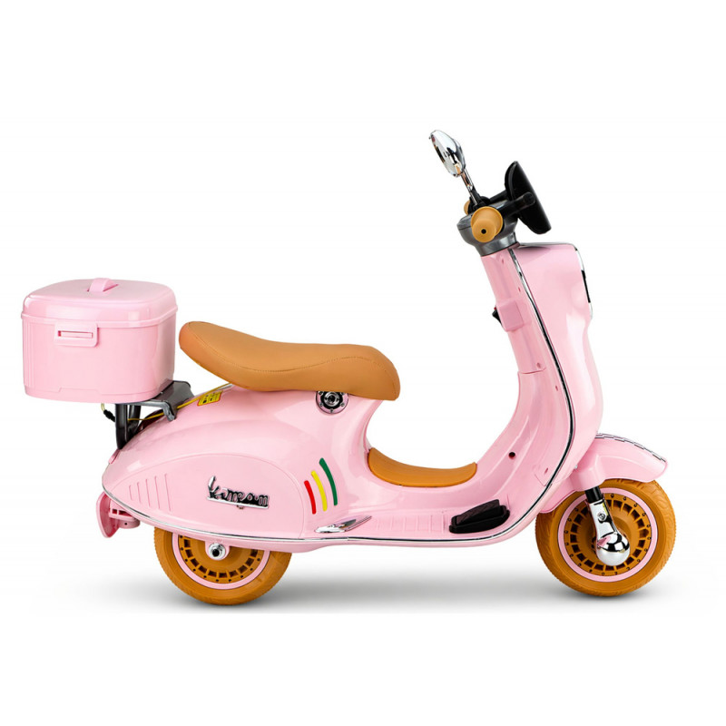 Lean Cars XW-05 akkuskootteri, 35 W, pinkki