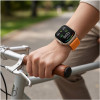Tech-Protect nailonranneke Huawei Watch Fit 3 / 4 / 4 Pro / 5 / 5 Pro -kelloille, oranssi