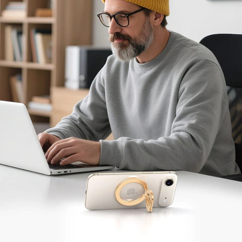 Tech-Protect MMR400 Lamano magneettinen MagSafe-puhelinrengas, kulta