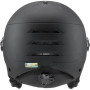 UVEX Wanted Visor -laskettelukypärä, 58-61 cm (L), musta