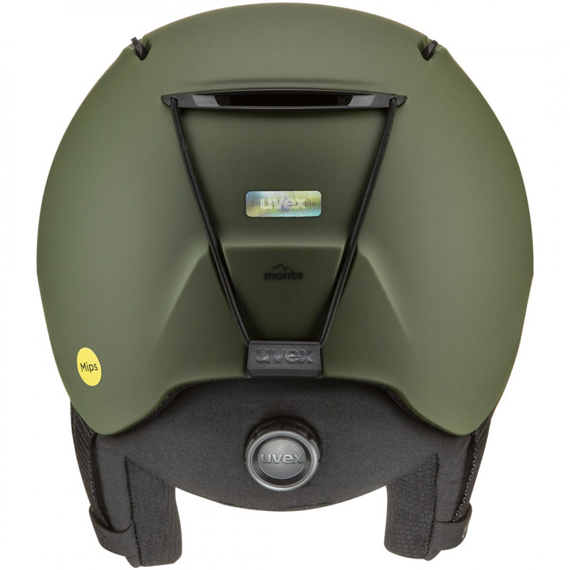 UVEX Monte LT MIPS -laskettelukypärä, 51-55 cm, vihreä