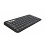Logitech Pebble Keys 2 K380s Bluetooth-näppäimistö (920-011803), grafiitti, ranskalainen näppäimistöasettelu