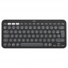 Logitech Pebble Keys 2 K380s Bluetooth-näppäimistö (920-011803), grafiitti, ranskalainen näppäimistöasettelu