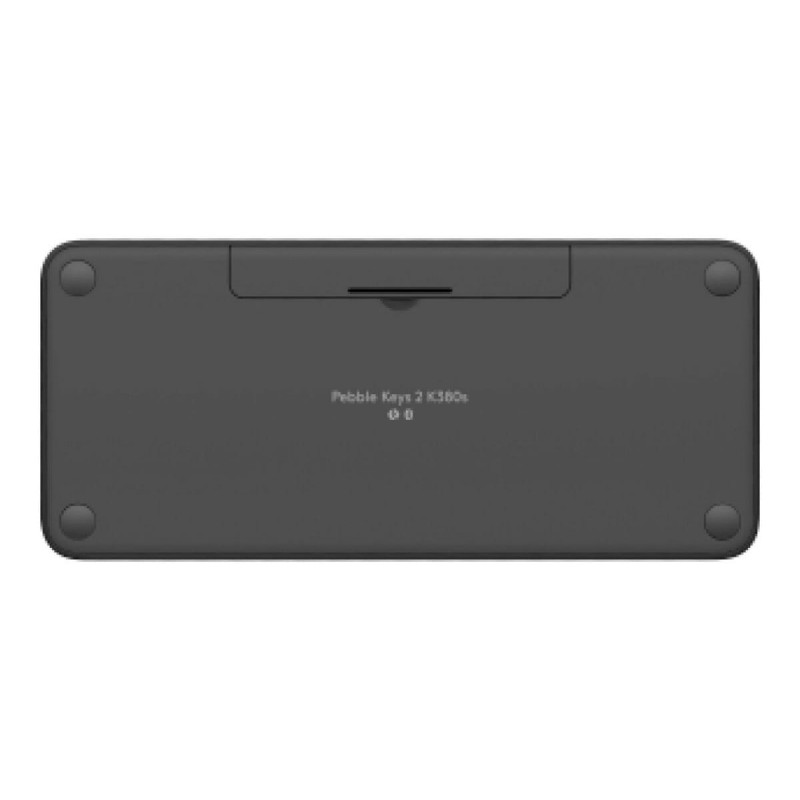 Logitech Pebble Keys 2 K380s Bluetooth-näppäimistö (920-011803), grafiitti, ranskalainen näppäimistöasettelu