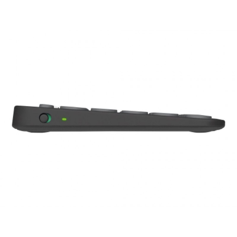 Logitech Pebble Keys 2 K380s Bluetooth-näppäimistö (920-011803), grafiitti, ranskalainen näppäimistöasettelu
