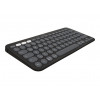 Logitech Pebble Keys 2 K380s Bluetooth-näppäimistö (920-011803), grafiitti, ranskalainen näppäimistöasettelu