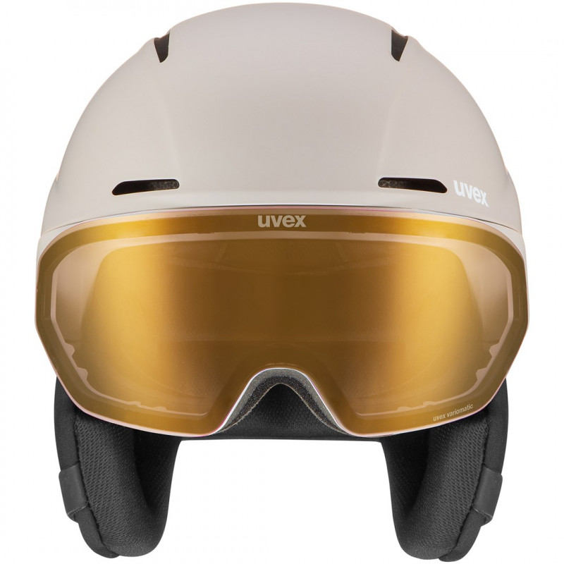 UVEX Horizon V MAG MIPS -laskettelukypärä, valkoinen matt