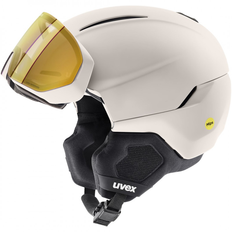 UVEX Horizon V MAG MIPS -laskettelukypärä, valkoinen matt