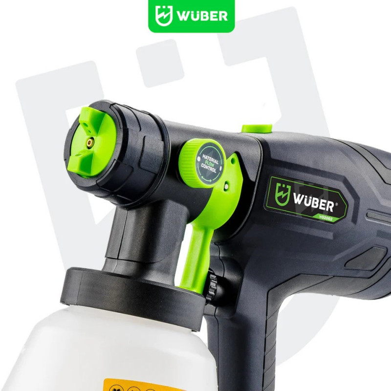 Wuber W02002 sähköinen ruiskupistooli, 400 W