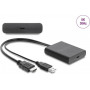 Delock 64383 sovitin HDMI-uros USB Type-C-naaras (DP Alt Mode), 8K HDR