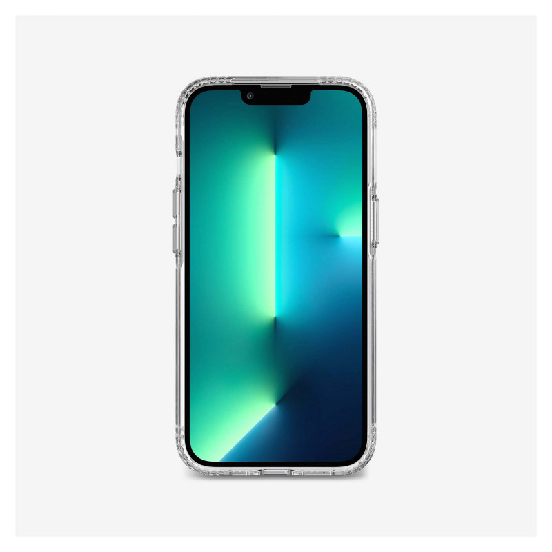 Tech21 EvoClear Multi-Drop -suojakotelo Apple iPhone 13 Pro -puhelimelle (T21-9204), läpinäkyvä