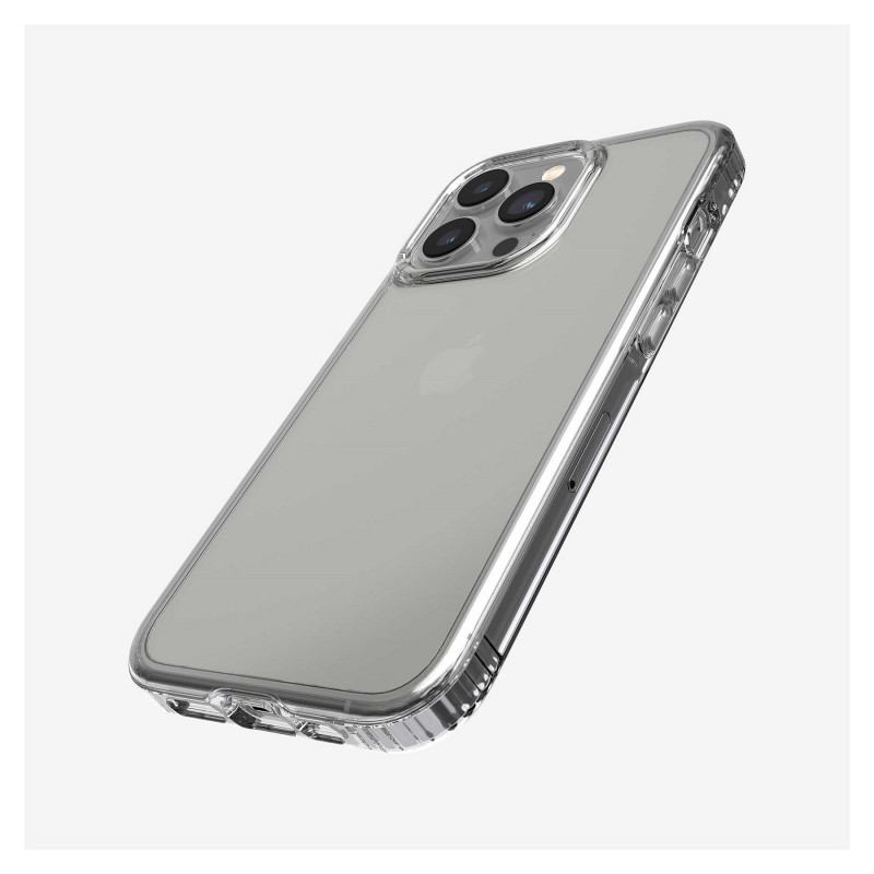 Tech21 EvoClear Multi-Drop -suojakotelo Apple iPhone 13 Pro -puhelimelle (T21-9204), läpinäkyvä