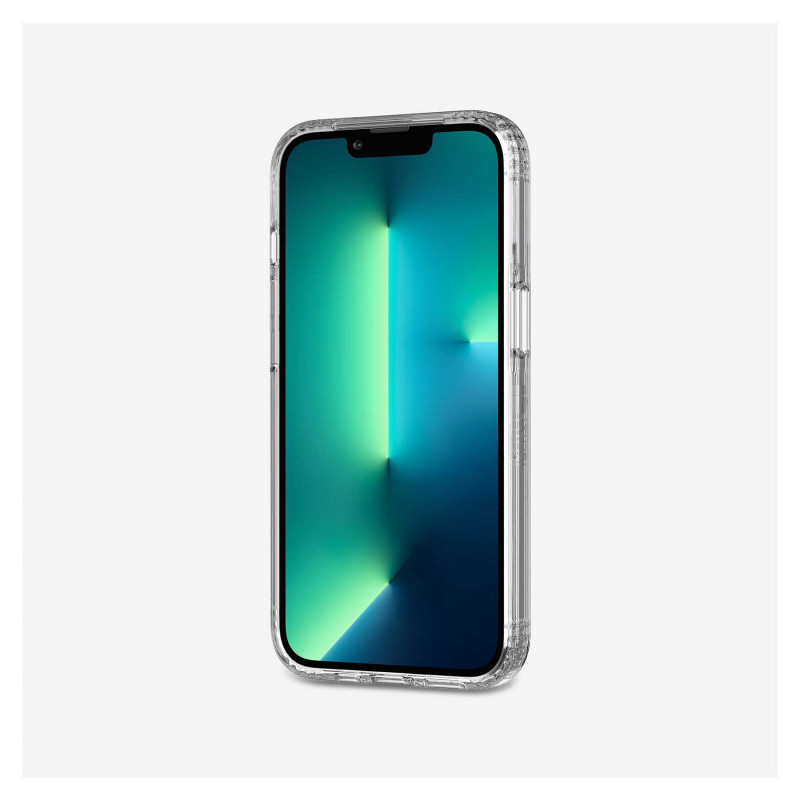 Tech21 EvoClear Multi-Drop -suojakotelo Apple iPhone 13 Pro -puhelimelle (T21-9204), läpinäkyvä
