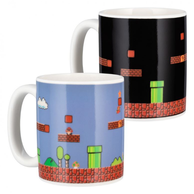 Paladone PP2927NN Super Mario Bros. lämpöä vaihtava muki, monivärinen