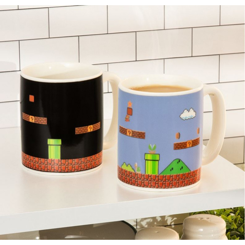 Paladone PP2927NN Super Mario Bros. lämpöä vaihtava muki, monivärinen