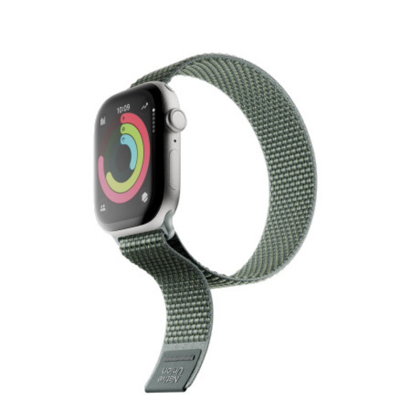 Native Union Active Watch Loop Magnetic -ranneke Apple Watch 42/44/45/46 mm, vihreä