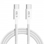 Tech-Protect Ultraboost Lite USB-C / USB-C -kaapeli PD60W/3A 200 cm, Cool Grey