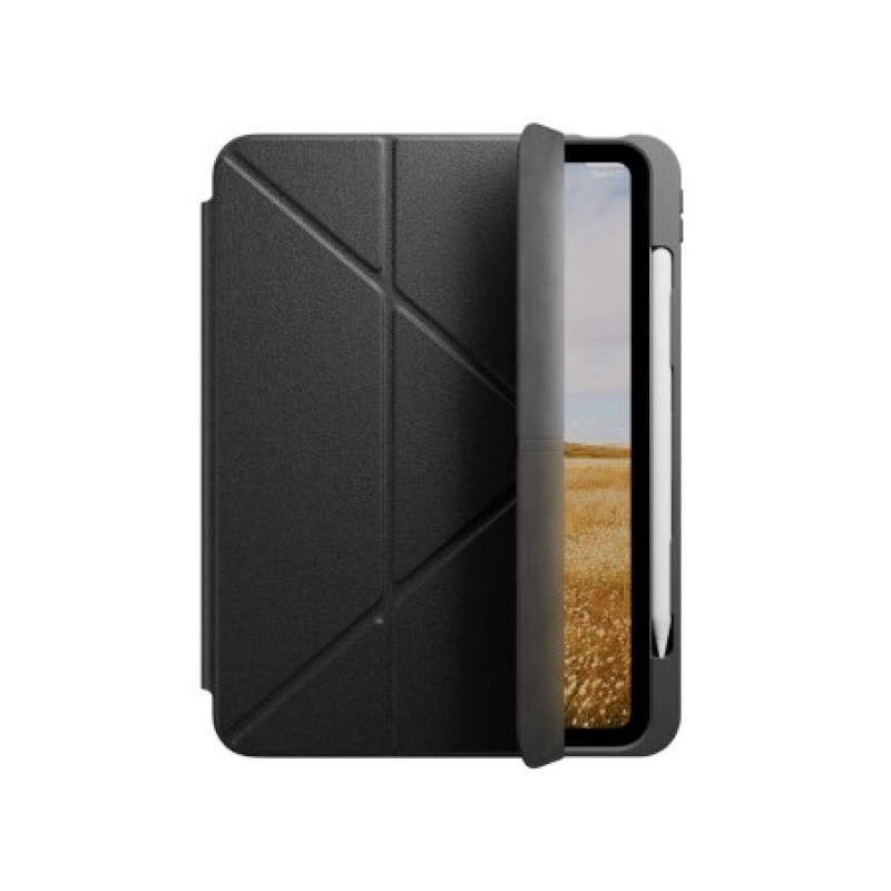 Native Union Active Case ja Apple Pencil -pidike iPad Air 11 (2024 / 2025) ja iPad Pro 11 (2018-2022) -laitteille, musta