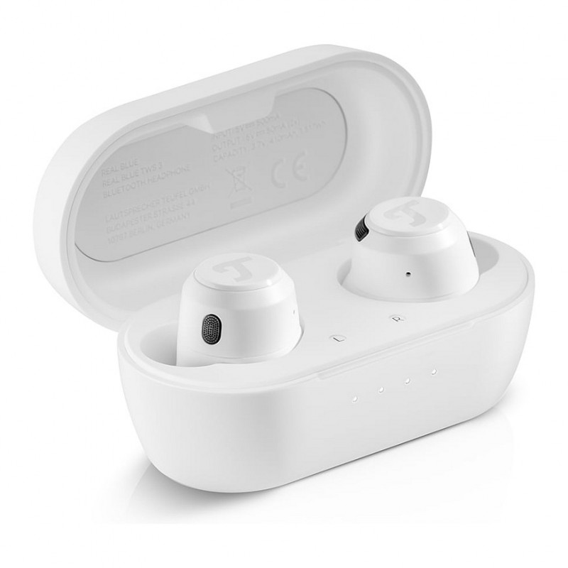 Teufel REAL BLUE TWS 3 langattomat in-ear Bluetooth-kuulokkeet, puhtaan valkoinen
