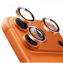 ESR Armorite -kameransuojus Apple iPhone 14 Pro / Max / 15 Pro / Max / 16 Pro / Max / 17 Pro / Max -puhelimelle, oranssi