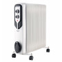 Adler AD 7818 öljytäytteinen patteri, 2500 W, 3 tehotasoa, 13 ripaelementtiä, valkoinen
