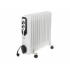 Adler AD 7818 öljytäytteinen patteri, 2500 W, 3 tehotasoa, 13 ripaelementtiä, valkoinen