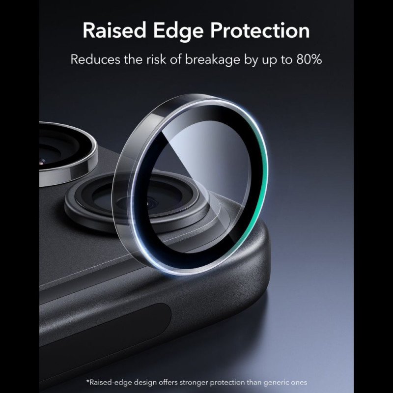 ESR Armorite -kameransuojus Apple iPhone 18 Pro / 18 Pro Max -puhelimelle, kirkas, 1D99500202
