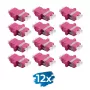 LogiLink FA02LC8 Kuituadapteri LC Duplex, 12 kpl, laipalla, violetti