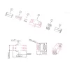 LogiLink FA02LC8 Kuituadapteri LC Duplex, 12 kpl, laipalla, violetti