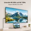 LogiLink CUA0120 USB 3.2 Gen2 Type-C -kaapeli, C/M–DP/M, bi-di, 8K/60 Hz, metalli, musta, 1,8 m