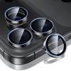 ESR Armorite -kameransuojus Apple iPhone 14 Pro / 14 Pro Max / 15 Pro / 15 Pro Max / 16 Pro / 16 Pro Max / 17 Pro / 17 Pro Max -puhelimelle, musta (ESR931)