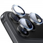 ESR Armorite -kameransuojus Apple iPhone 14 Pro / 14 Pro Max / 15 Pro / 15 Pro Max / 16 Pro / 16 Pro Max / 17 Pro / 17 Pro Max -puhelimelle, kirkas (ESR932)